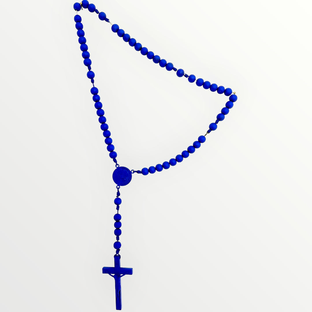 CHAPELET JVV BLEU INDIGO