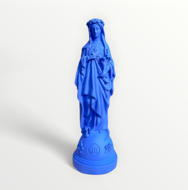 Statuette Marie aux Fleurs - Lavande