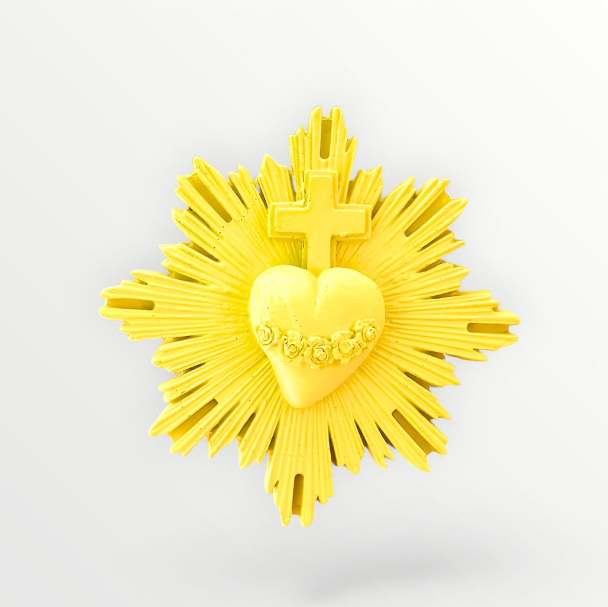 Ex-voto Vital - jaune citron