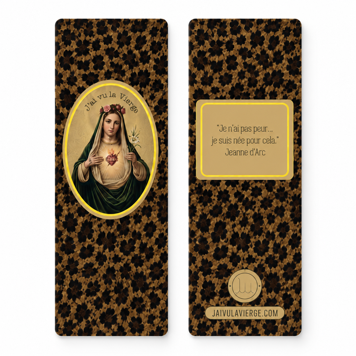 Marque-page – Papeterie J'ai vu la Vierge | 4 motifs