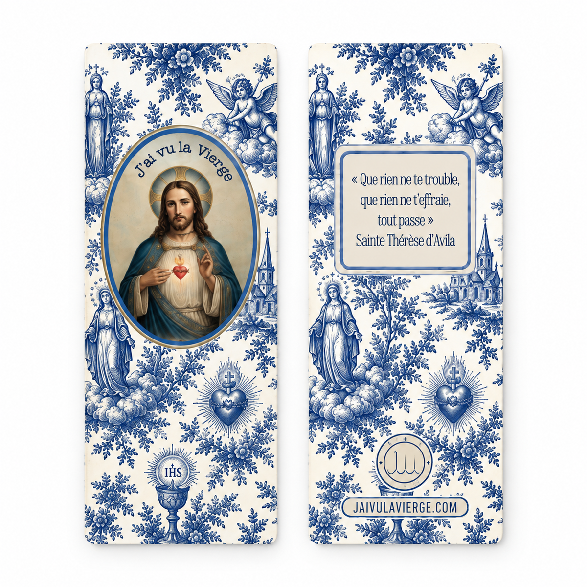 Marque-page – Papeterie J'ai vu la Vierge | 4 motifs