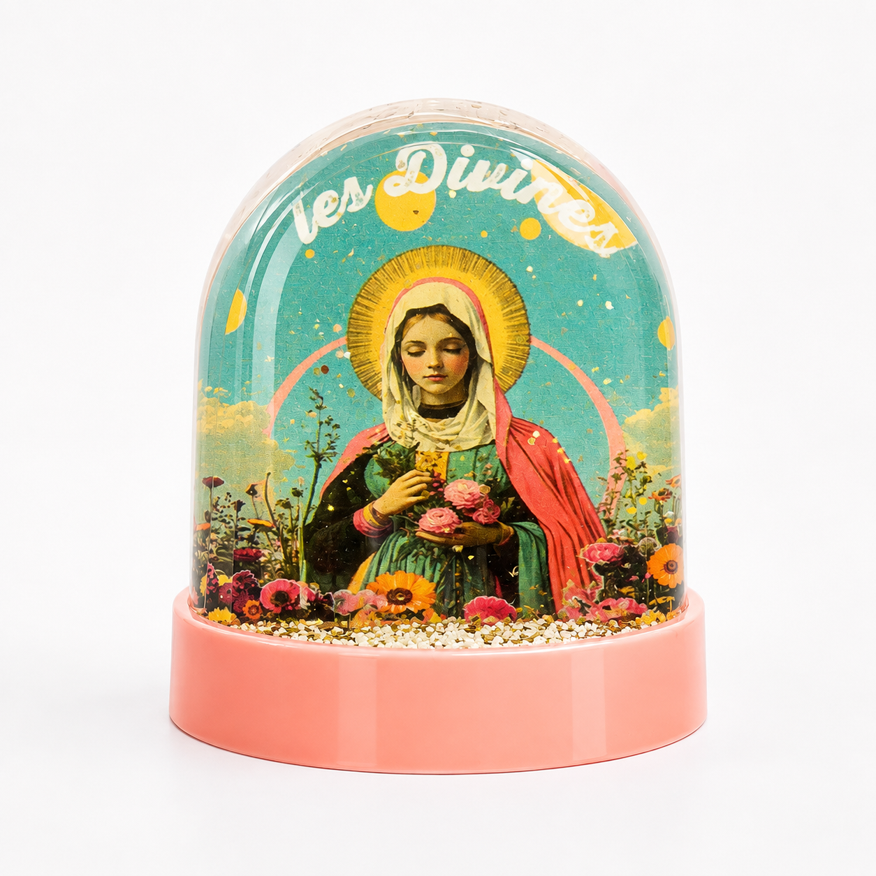 Snow globe The Divine Virgin Mary
