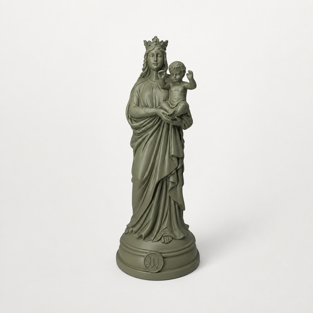Interior decoration statuette Notre-Dame de la Garde, I saw the Virgin 30 cm - Timeless colors