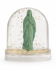 Virgin Mary snow globe