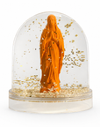 Virgin Mary snow globe