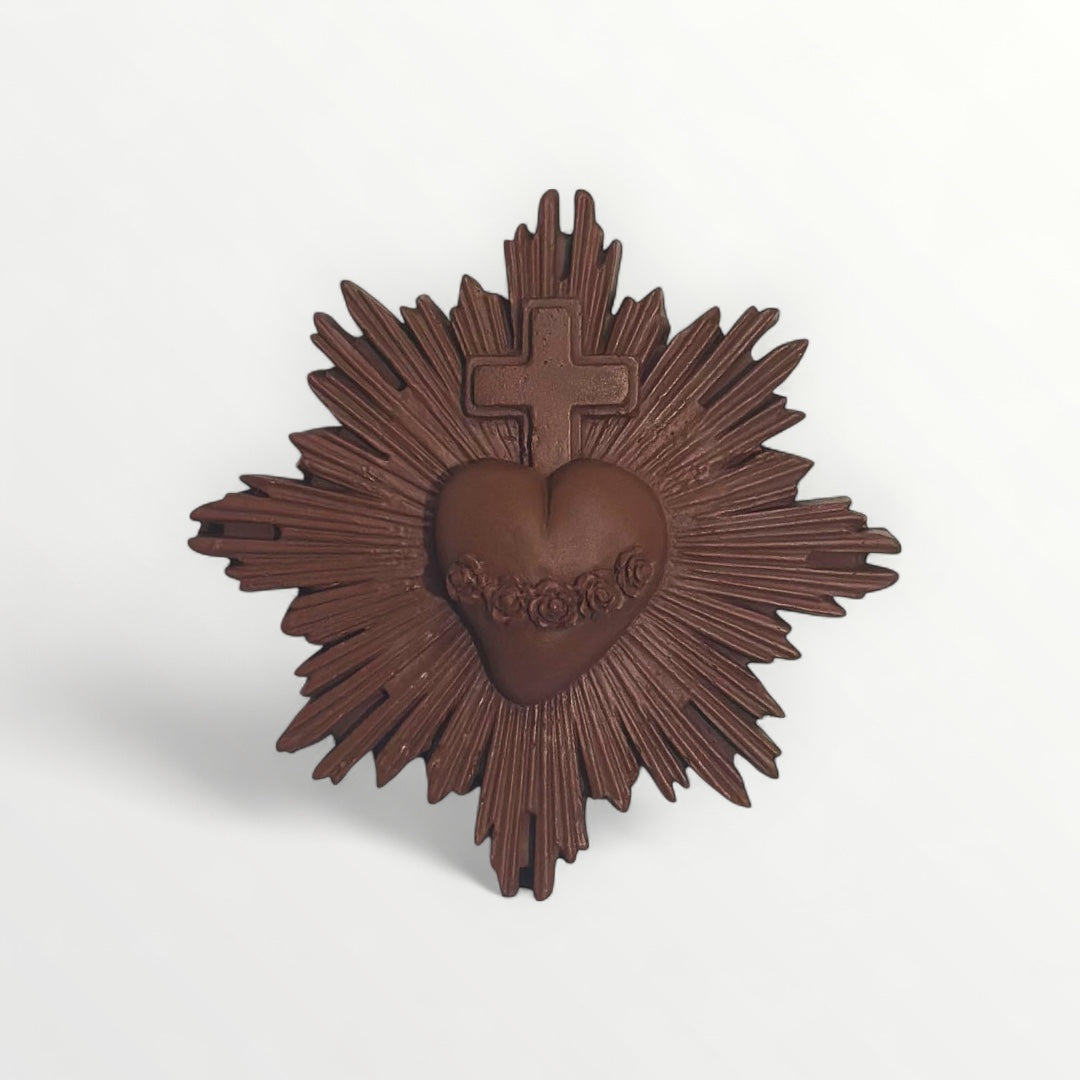 Coeur vital marron moka