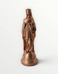 Statuettes of Mary with Flowers - timeless colors