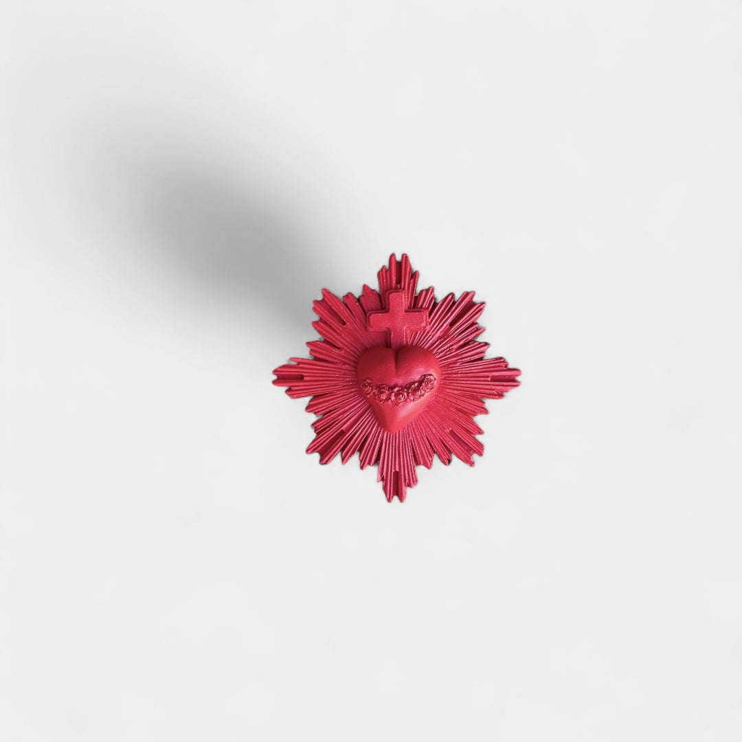 Broche ex-voto - coeur Vital