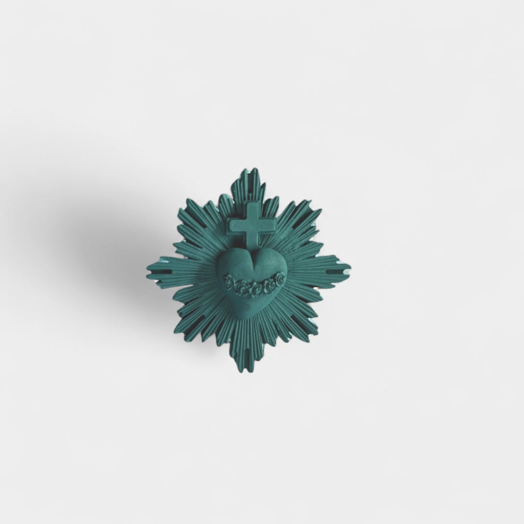 Broche ex-voto - coeur Vital