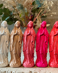 Interior decoration statuette Virgin Mary Lourdes 18 cm - timeless colors