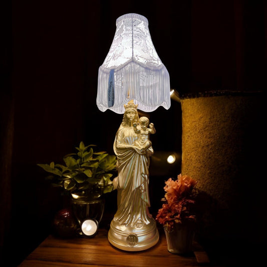 Lampe à poser  -  Simone 43 cm Vierge à l'enfant