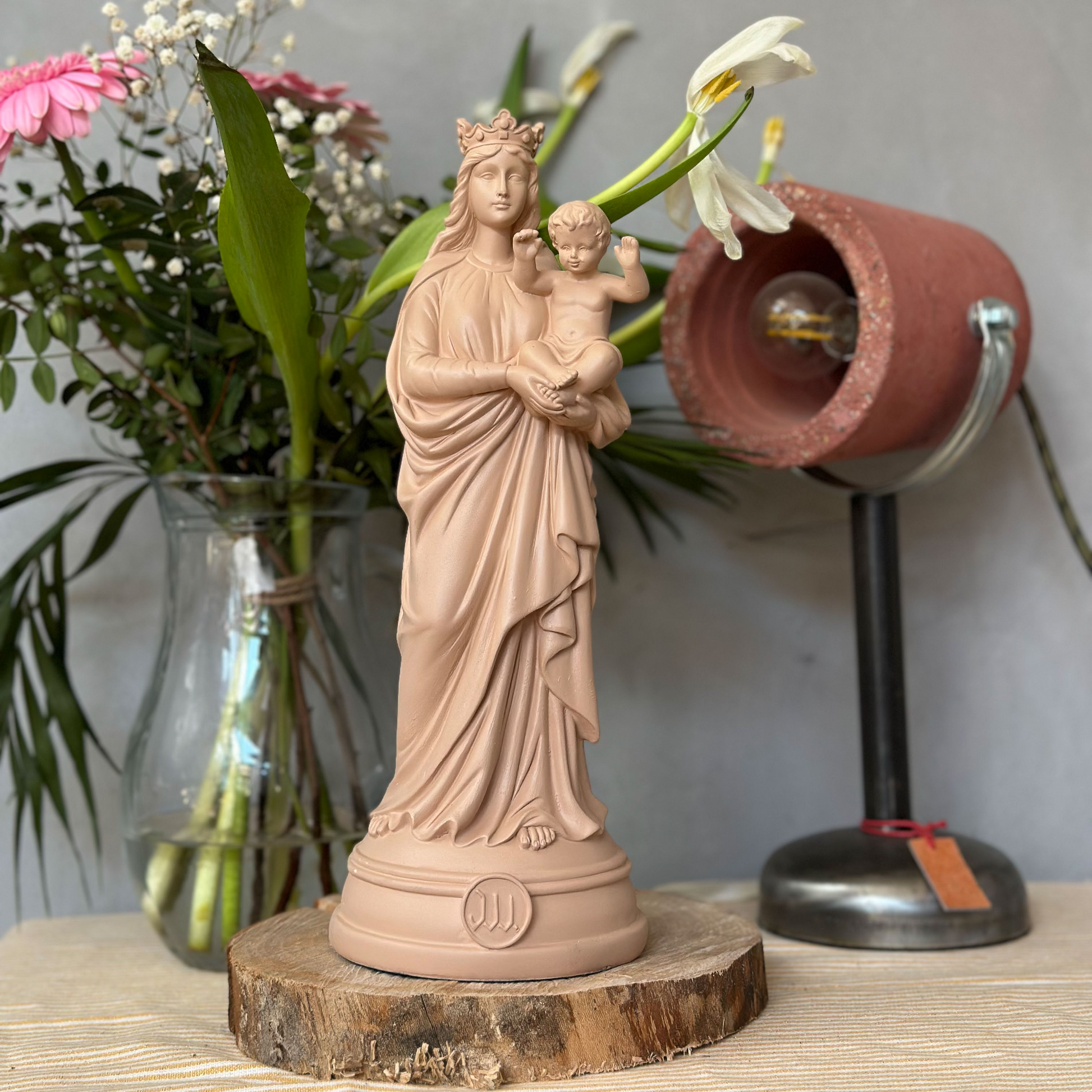 Statuette la Vierge de Notre-Dame de la Garde - les intemporelles nude