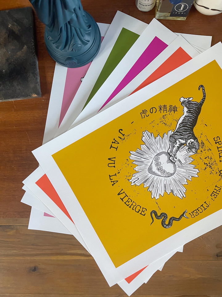 Affiches et cartes religieuses J'ai vu la Vierge J’ai vu la Vierge