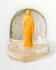 Virgin Mary snow globe