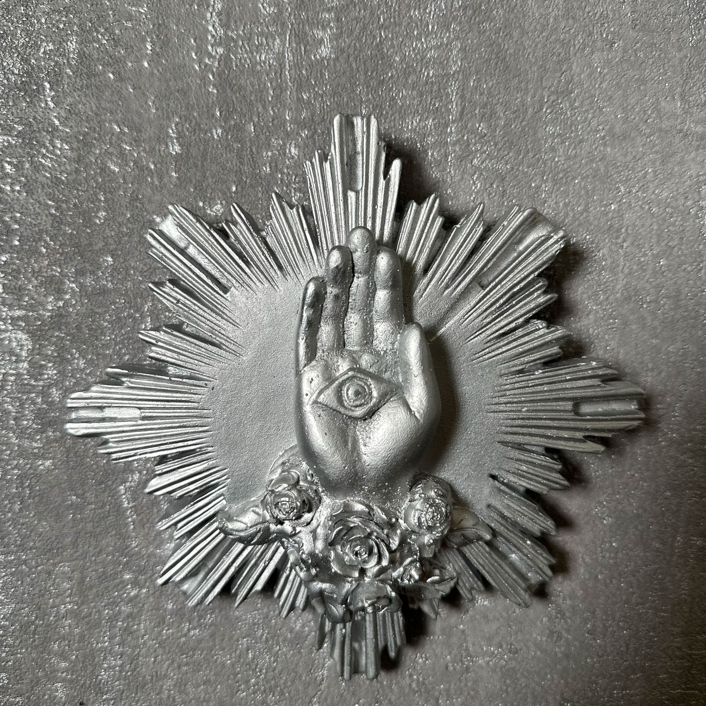 Ex-voto hand wall decoration "The hand of Mary"