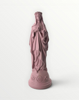 Statuettes of Mary with Flowers - timeless colors