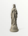 Statuettes of Mary with Flowers - timeless colors