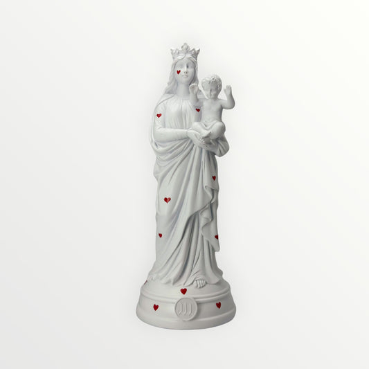 Statuette Notre-Dame-de-la-Garde - Édition Spéciale Saint-Valentin courir rouge 