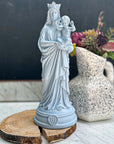 Statuette_Notre-Dame-de-la-Garde Bleu Brume