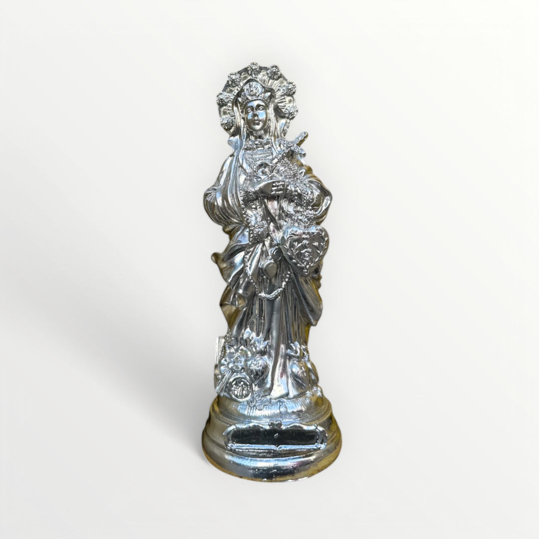 Statuette Sainte Erzulie-Freda argent