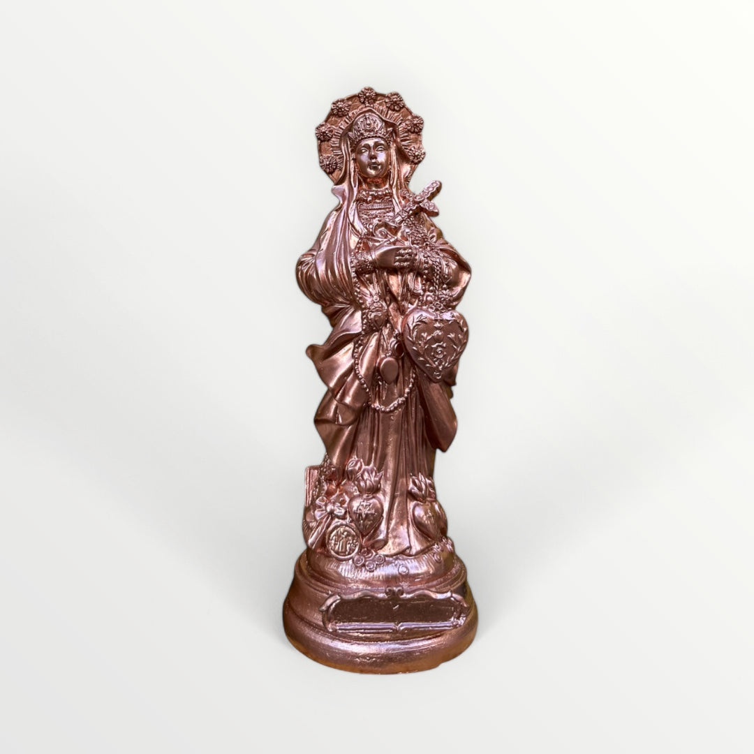 Statuette Sainte Erzulie-Freda cuivre