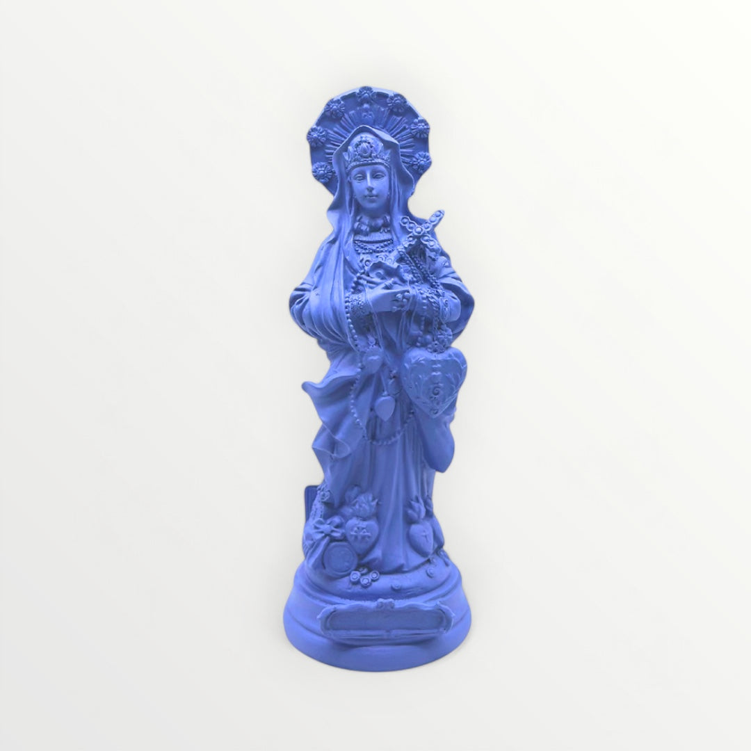 Statuette Sainte Erzulie-Freda lavande