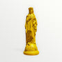 Statuettes la Vierge Marie aux Fleurs jaune safran