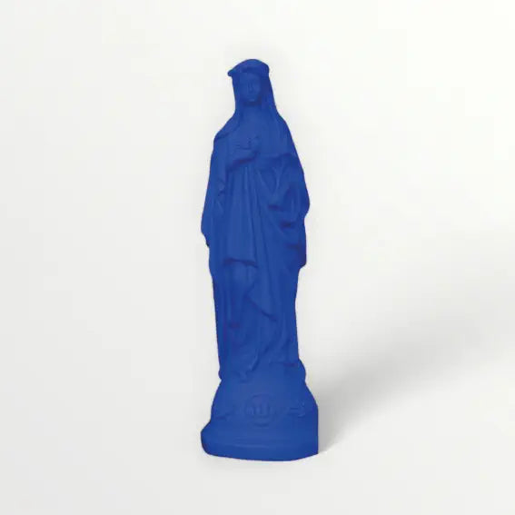Statuette de la Vierge Marie aux Fleurs - Couleur intemporelle