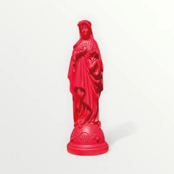 Statuette de la Vierge Marie aux Fleurs - Couleur intemporelle