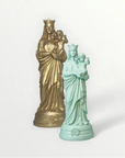 Statuette de la Vierge à l'enfant 20cm - Notre-Dame-de-la-Garde - Couleur intemporelle