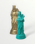 Statuette de la Vierge à l'enfant 20cm - Notre-Dame-de-la-Garde - Couleur intemporelle
