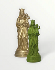 Statuette de la Vierge à l'enfant 20cm - Notre-Dame-de-la-Garde - Couleur intemporelle