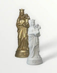 Statuette de la Vierge à l'enfant 20cm - Notre-Dame-de-la-Garde - Couleur intemporelle