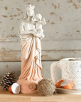 Statuettes de La Vierge à l’enfant 30cm – Notre-Dame-de-la-Garde - Les dégradés de couleurs