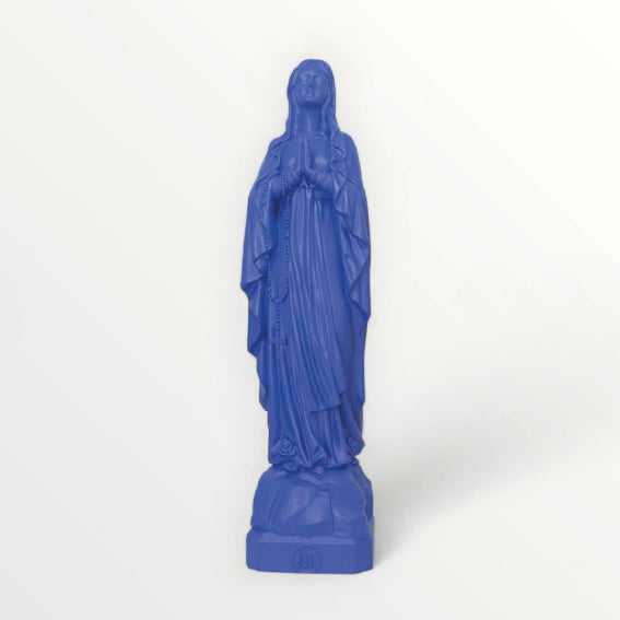Vierge marie de lourdes lavande