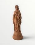 Statuettes of Mary with Flowers - timeless colors