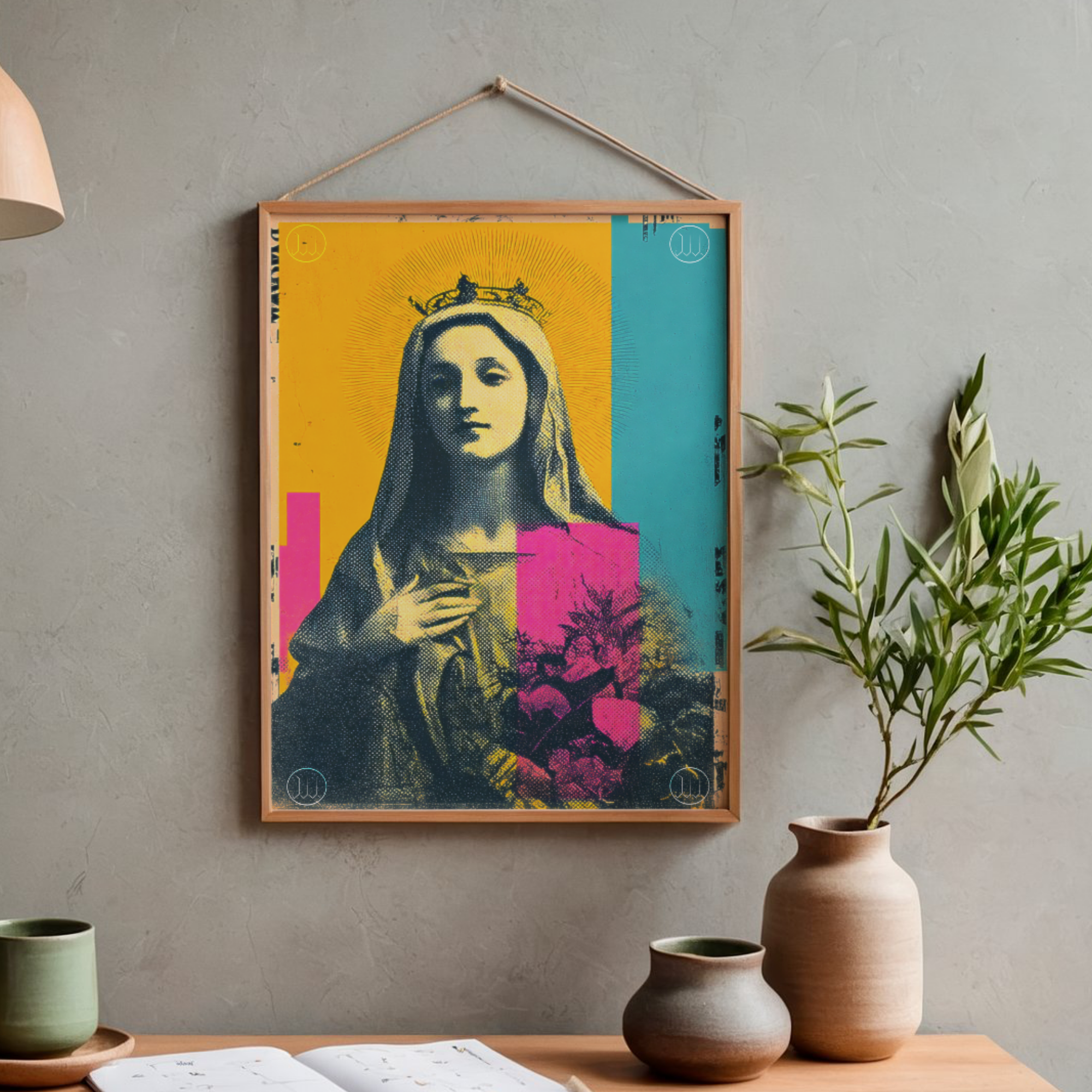 affiche les iconographies motif 8