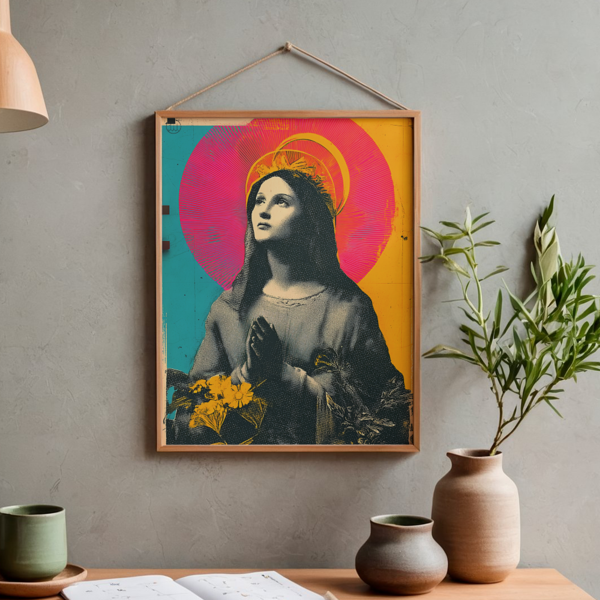 affiche les iconographies motif 9