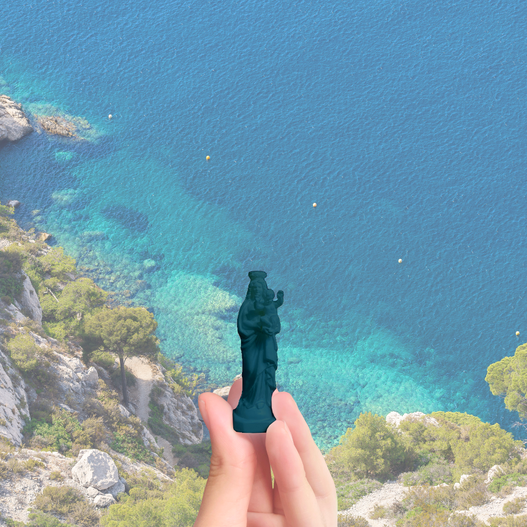 Mini figurine de Notre-Dame de la Garde atlantic