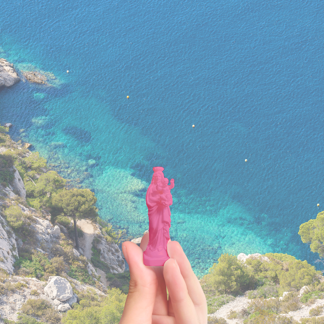 Mini figurine de Notre-Dame de la Garde bazooka