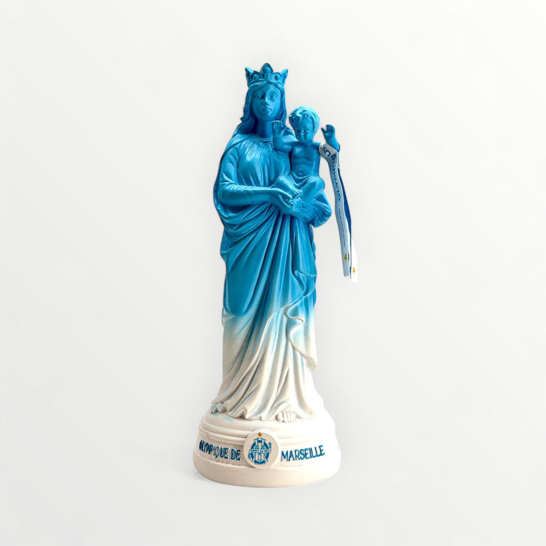 bonne mère 20cm Olympique de Marseille x JVV bleu 
