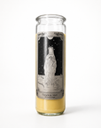 bougie bijou moutarde