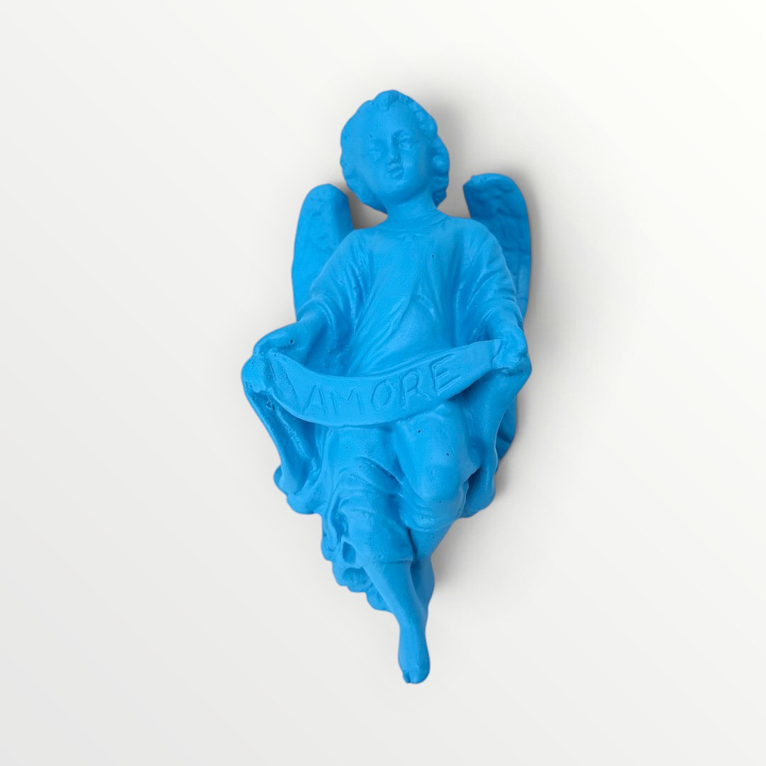 ex-voto ange amore bleu celeste 
