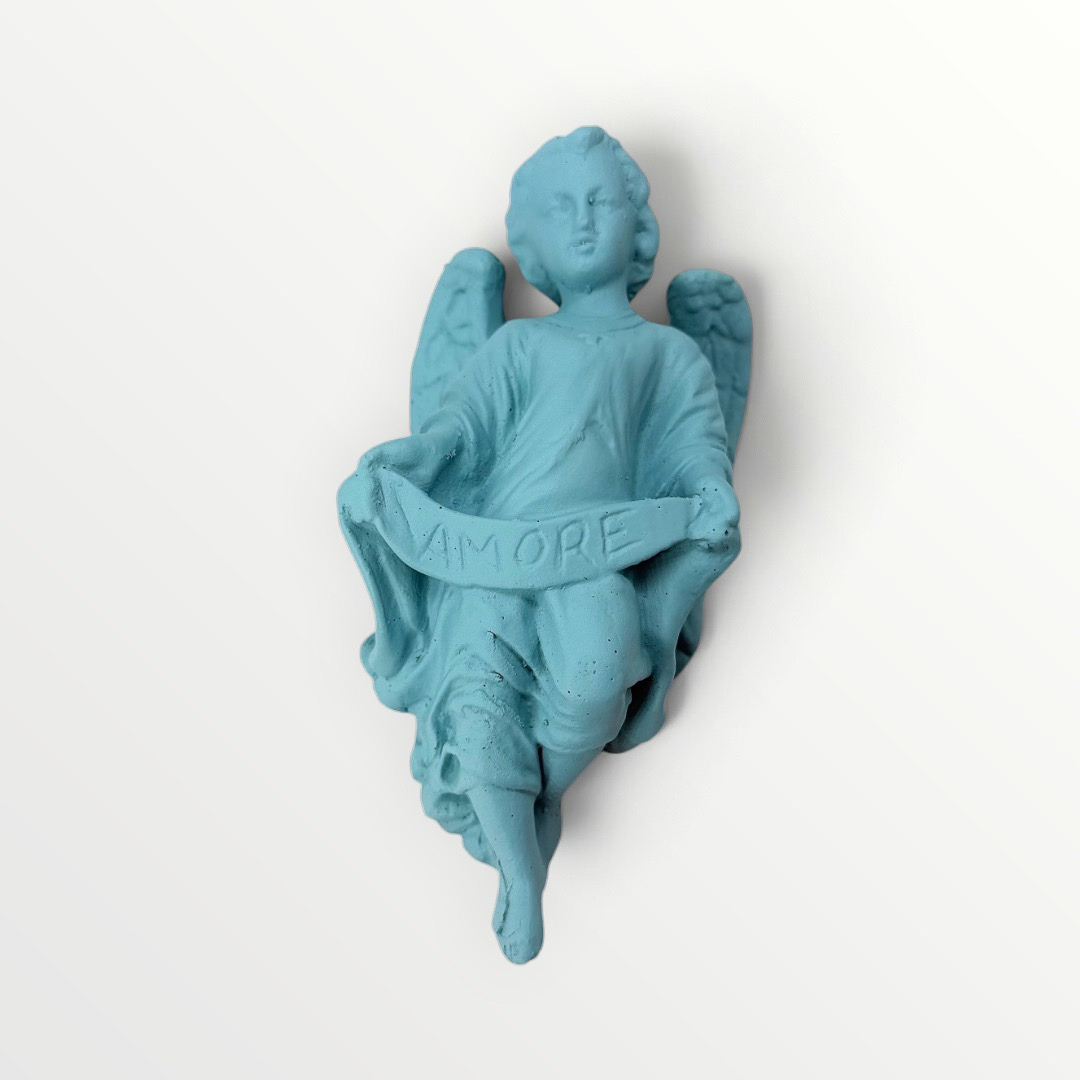 ex-voto ange amore bleu givre 