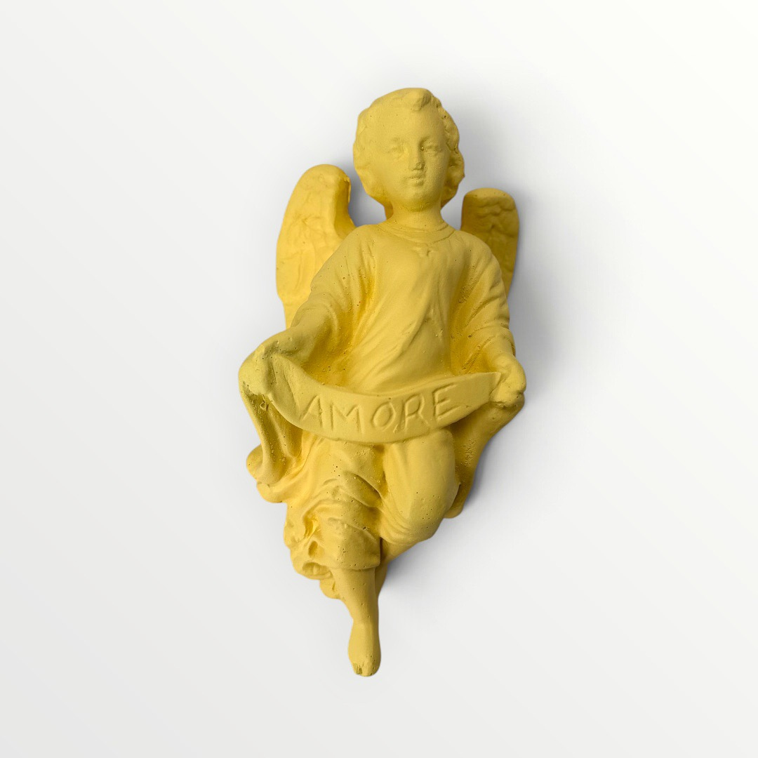 ex-voto ange amore jaune golden