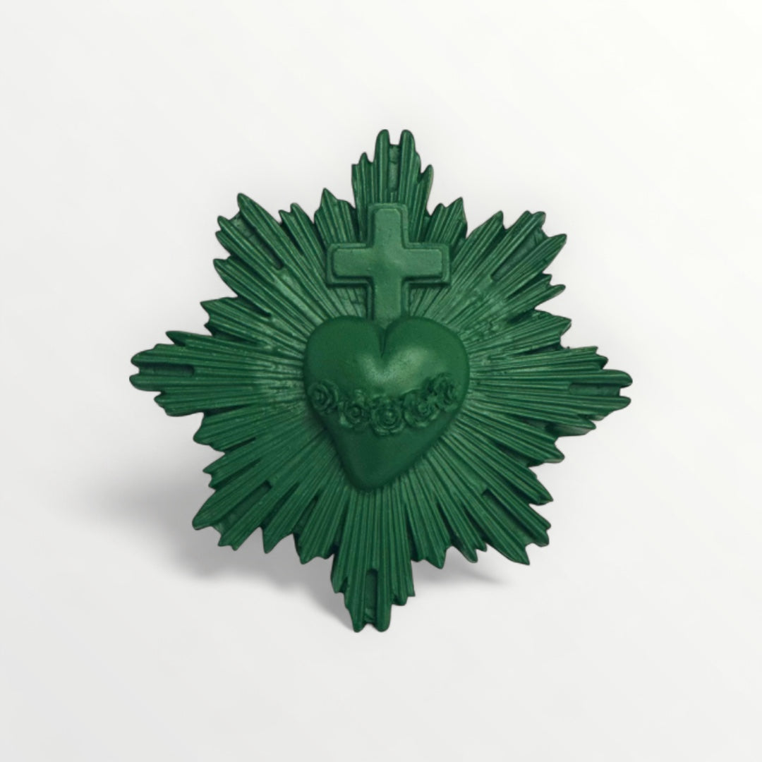 ex-voto coeur vital vert Jungle