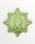 ex-voto main de marie vert matcha