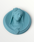 ex-voto selfie couleur bleu givré 