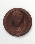 Ex-voto visage de Marie en relief - Selfie