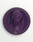 Ex-voto visage de Marie en relief - Selfie